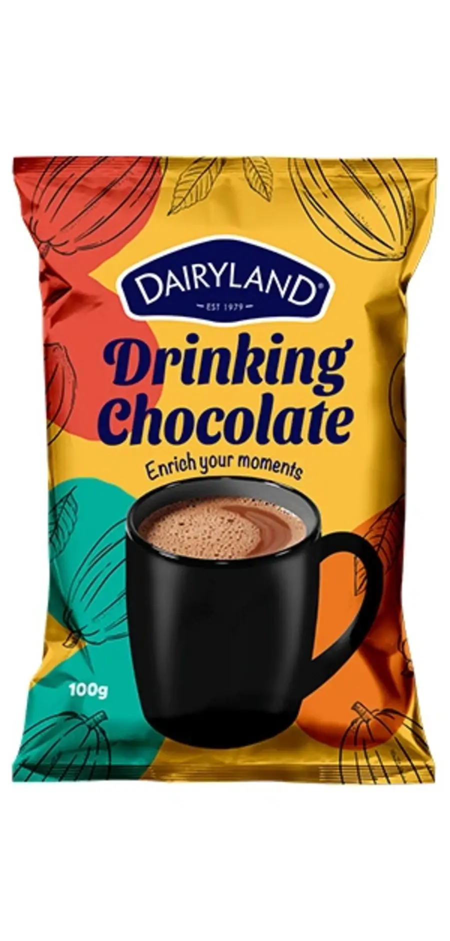 Dairyland Drinking Chocolate 100G Sachet